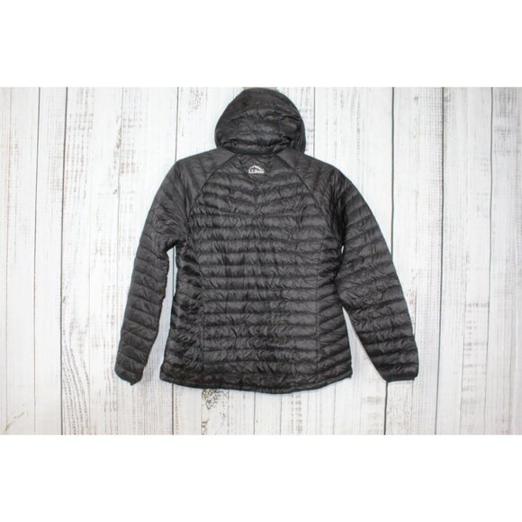 LL Bean Ultralight 850 Down Hooded Sweater Night Size Large - Picture 10 of 13